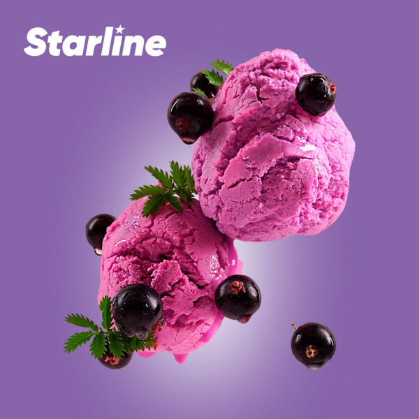 Табак Starline - Смородиновый сорбет (Blackcurrant Sorbet)