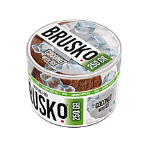 Бестабачная смесь Brusko - Кокос со льдом (Coconut with Ice)
